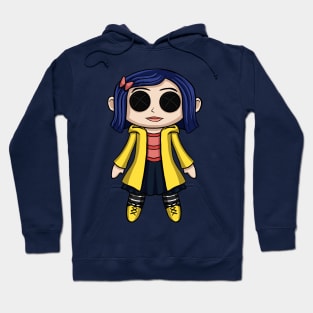 Coraline Doll Chibi Hoodie